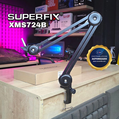 SUPERFIX XMS724B BRAZO DE MESA PARA MICROFONO